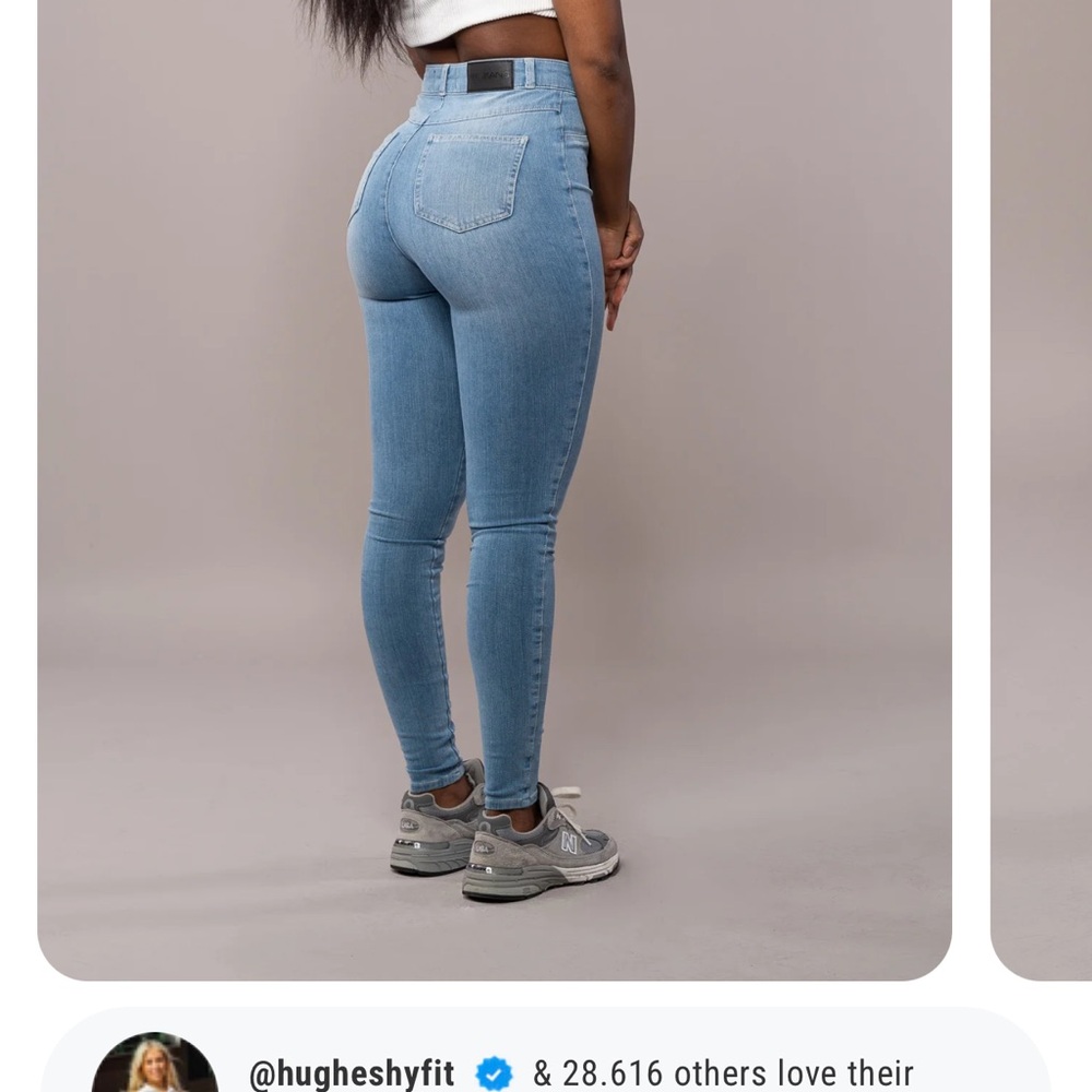 FIT Jeans Women's Light Blue High-Waisted Jeans